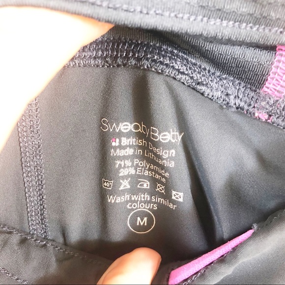 Sweaty Betty Tennis Golf Skort Gray Pink Shorts Skirt Medium - Picture 2 of 5